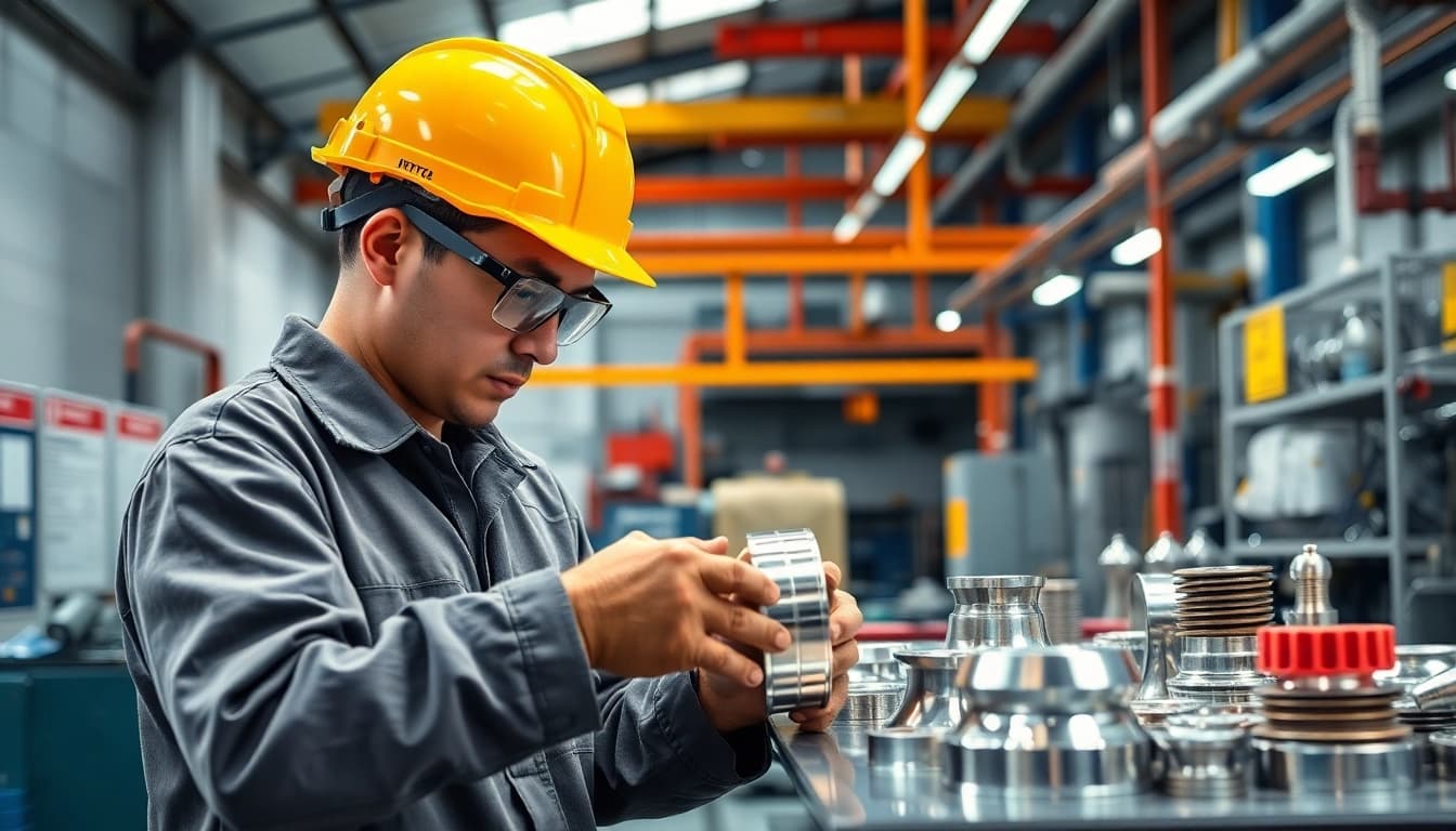 Nickel chrome plating Malaysia showcased in a professional diecasting facility.