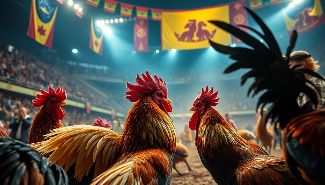 Experience the thrill of live cockfighting at sv368win.live with vibrant action and excitement.