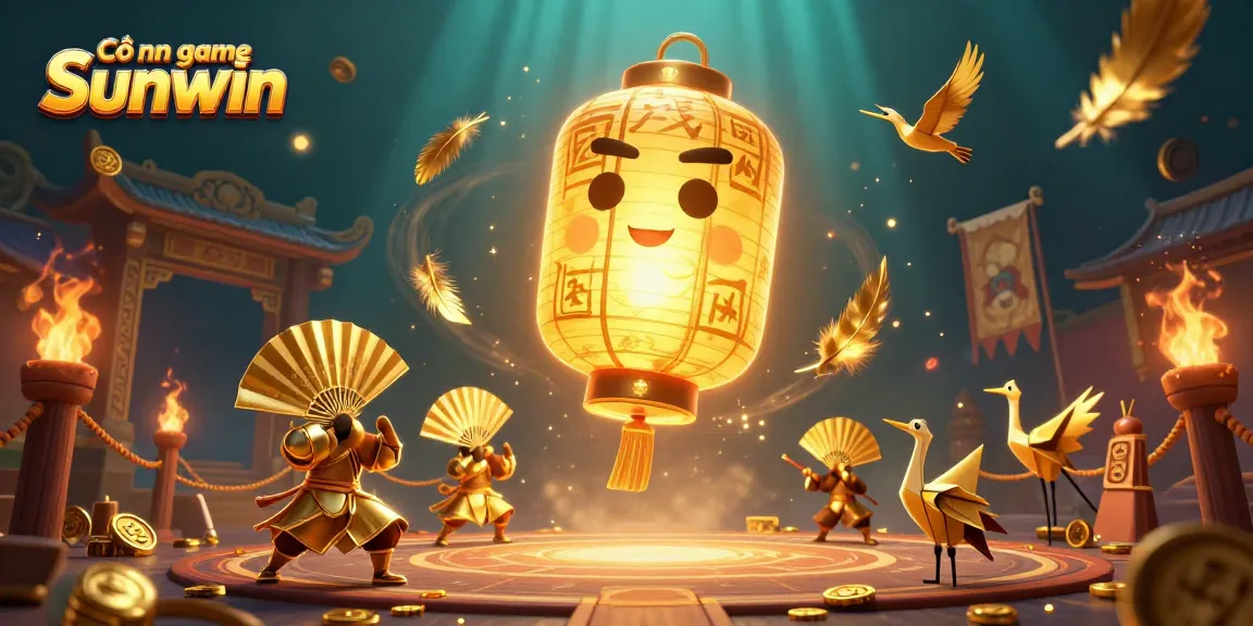 Play exciting games at Cổng game Sunwin with vibrant characters and dynamic casino elements.