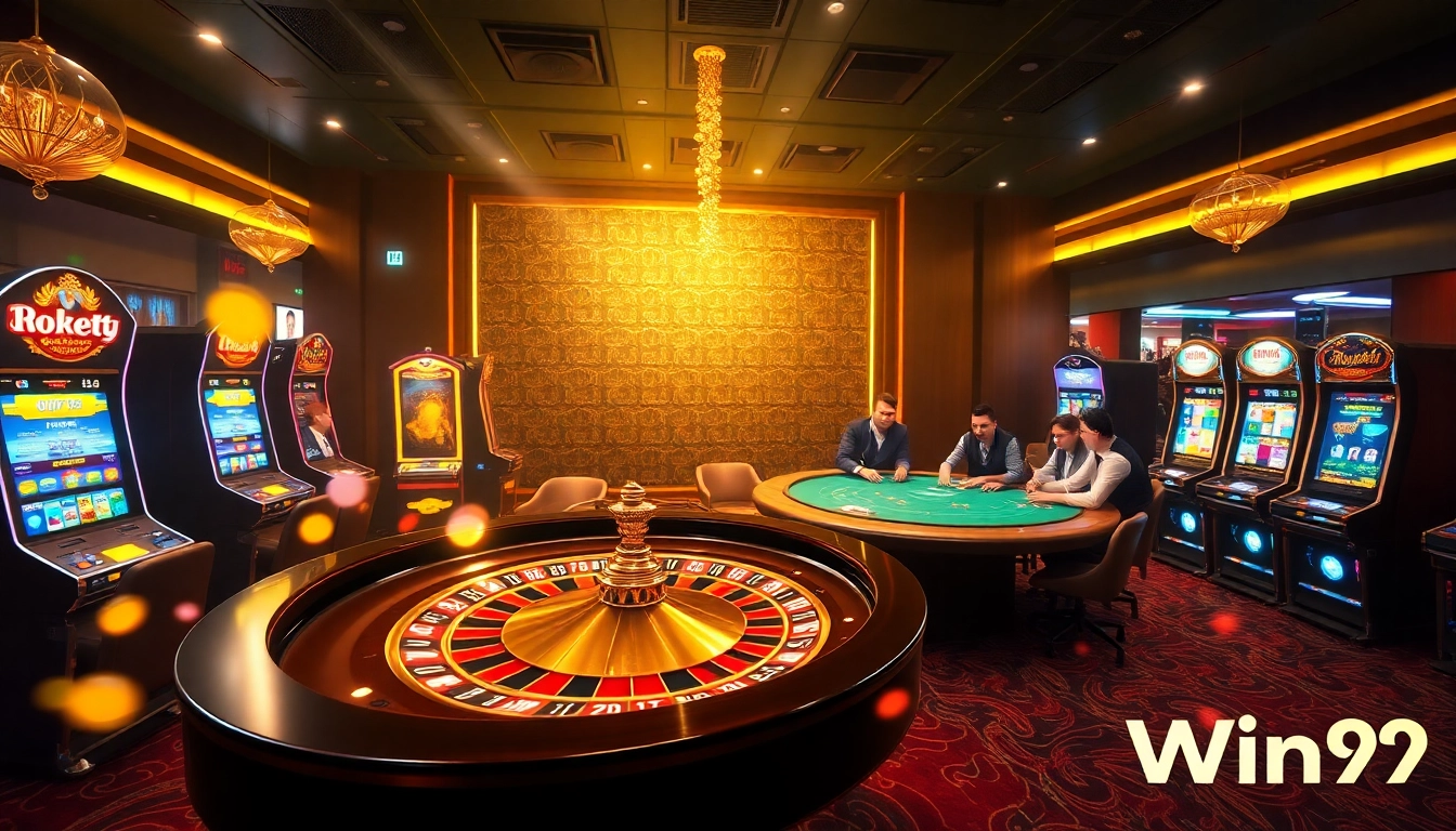 Experience the excitement of gambling at Win79 with luxury slots, poker tables, and engaging casino environments.