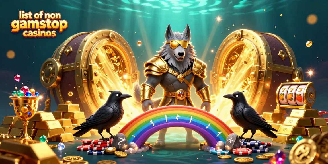 Engage with the list of non gamstop casinos in this vibrant, ultra-detailed 3D scene of gambling excitement.