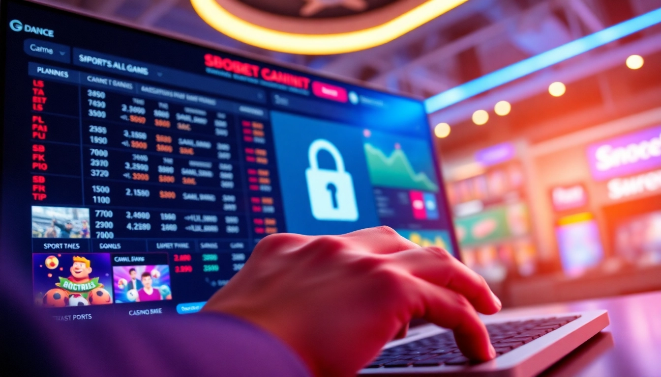 SboBet.dance online betting platform showcasing vibrant sports odds and casino games.