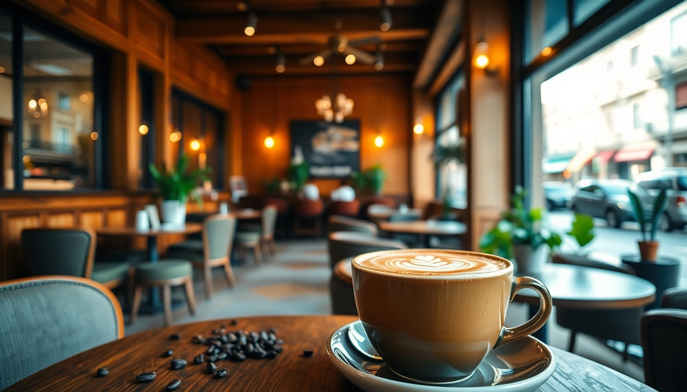 Dégustez un café exquis dans un café à Madrid avec une atmosphère accueillante.