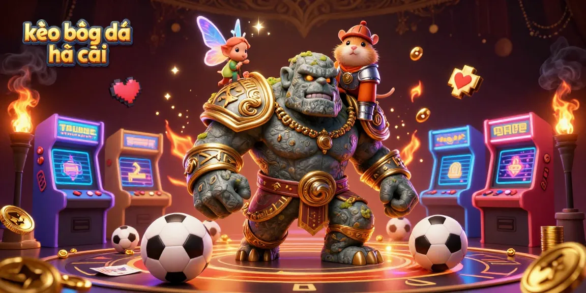Engage with kèo bóng đá nhà cái for sports betting insights and strategies in a dynamic 3D scene.