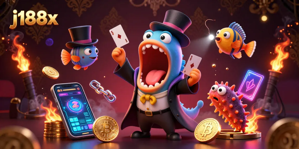 Engage in thrilling fun at j188x with vibrant, animated casino gameplay and magic!