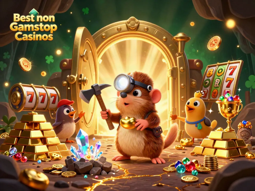 Engage in winnings at Best non Gamstop Casinos with the 3D mole and treasures.