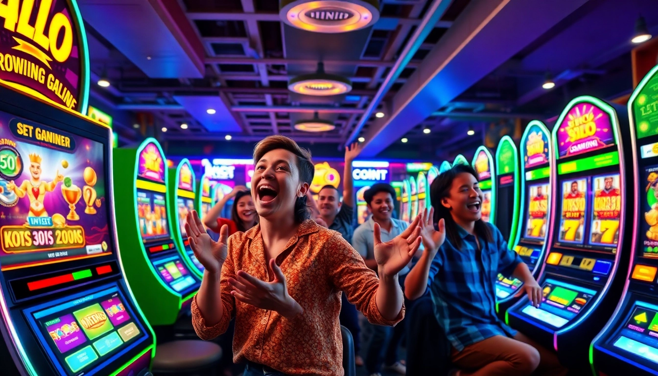 Explore thrilling slot games and bonuses with Kode4d link on a vibrant gaming platform.