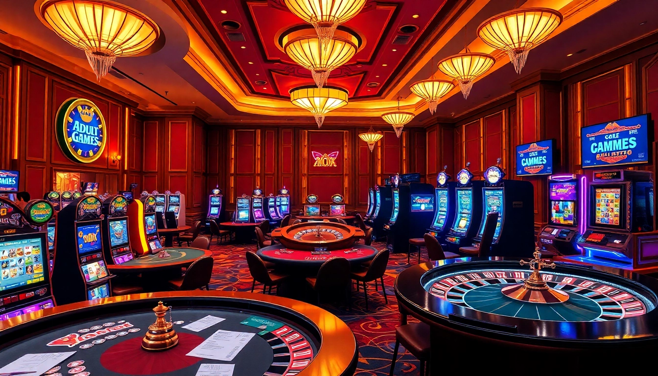 Experience engaging gameplay in the immersive world of sex games ai within a vibrant casino atmosphere.