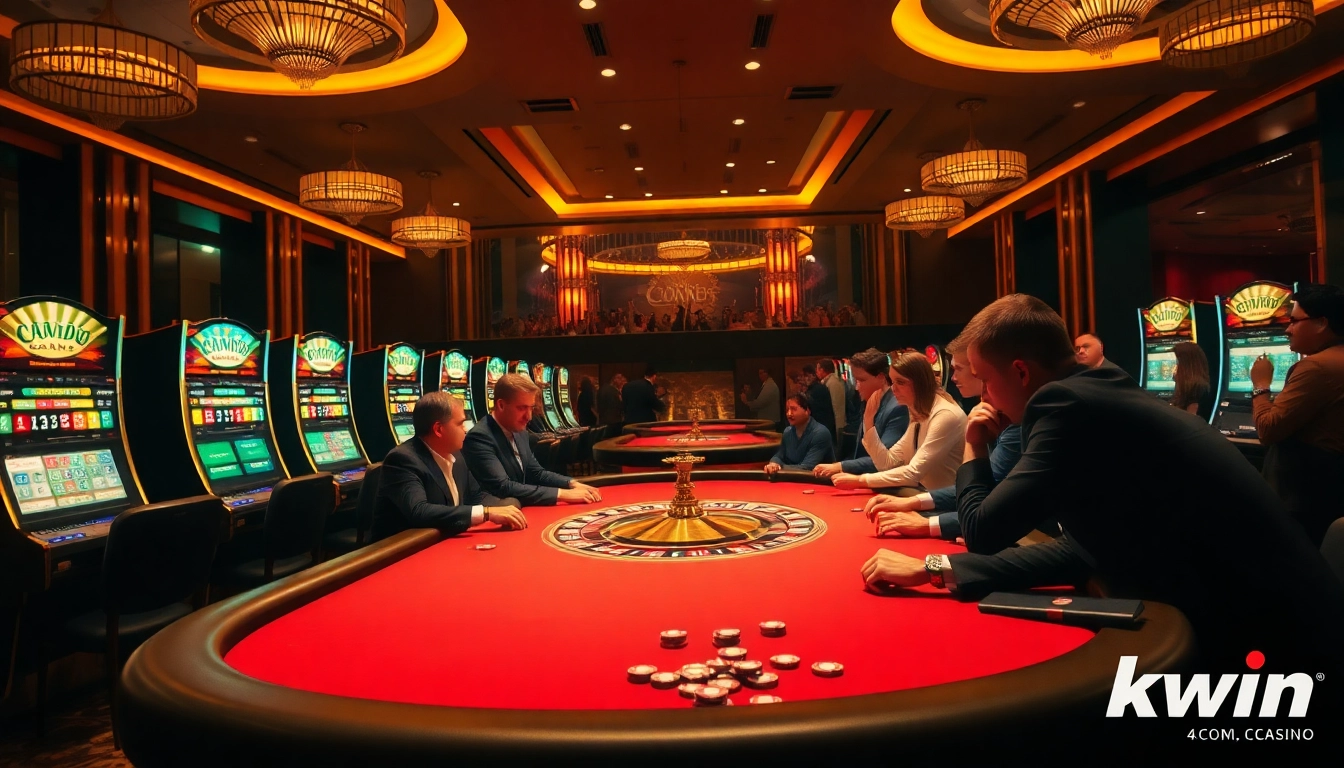 Kwin com elevates your gaming experience with thrilling poker action and vibrant casino scenes.